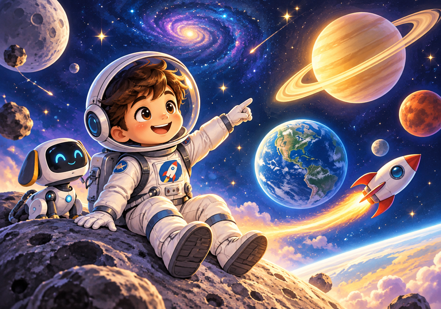 Space Adventure personalized children's story