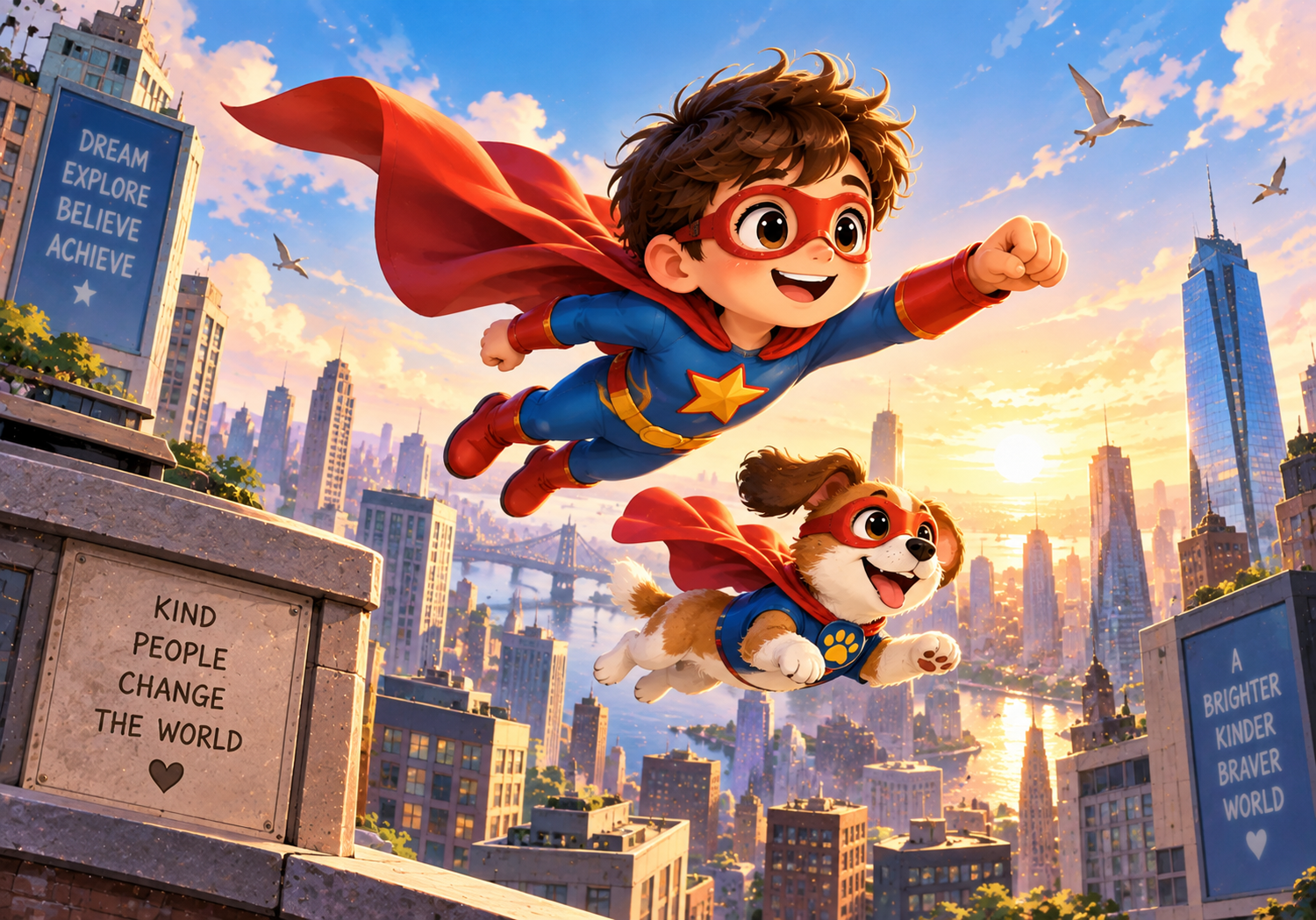 Superhero Mission personalized children's story