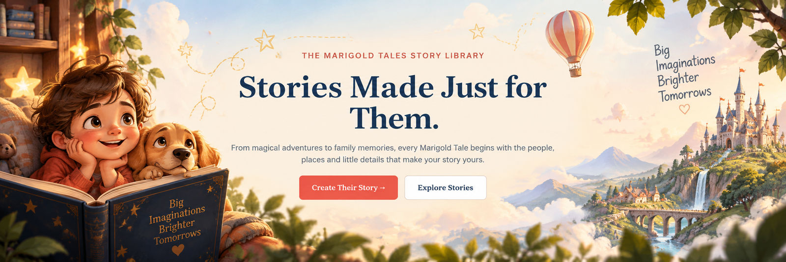 Marigold Tales personalized children's stories
